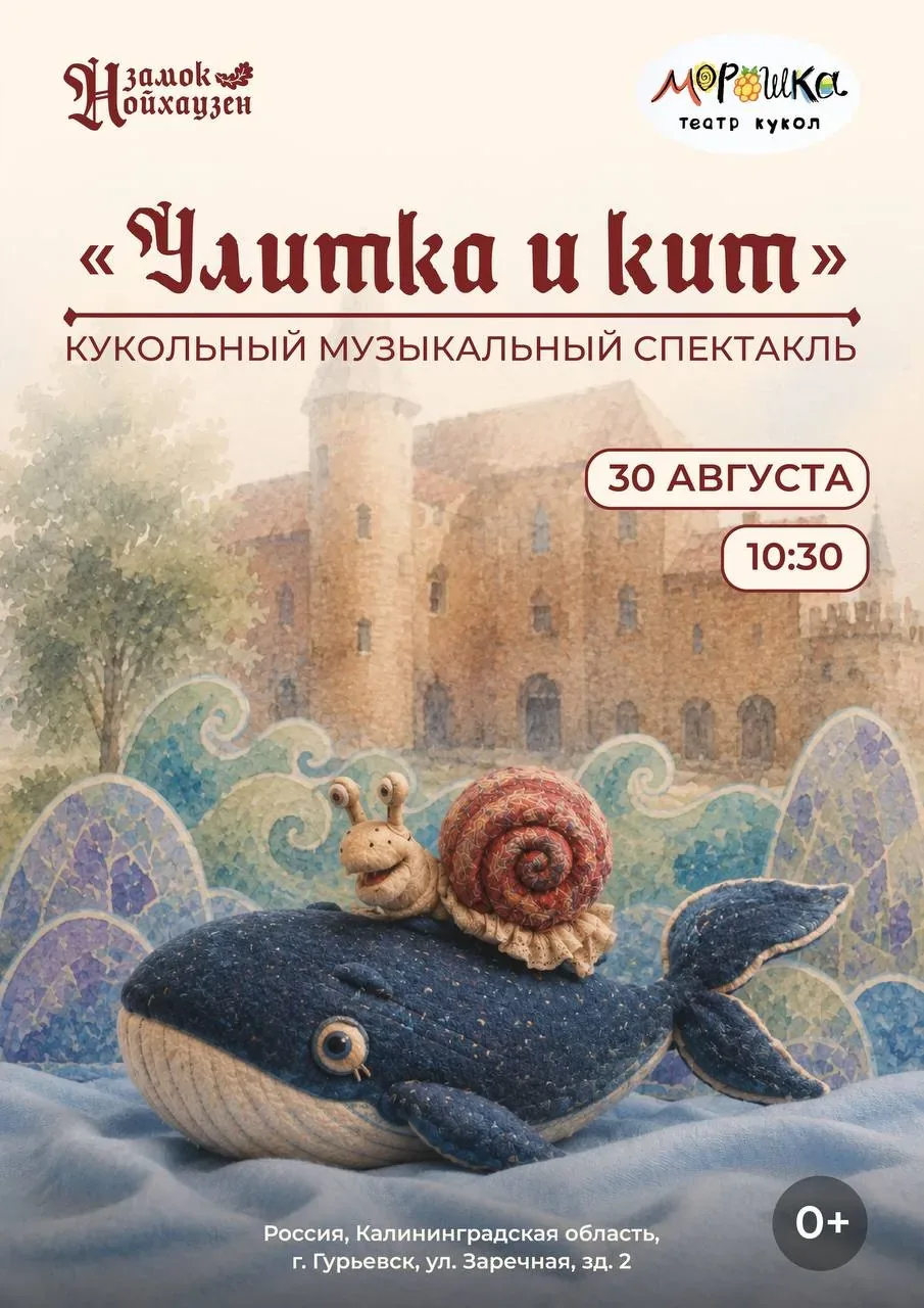 Афиша события «Улитка и кит»